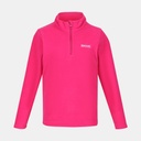 Hot Shot II Half Zip Lightweight Fleece Kids Pink Fusion