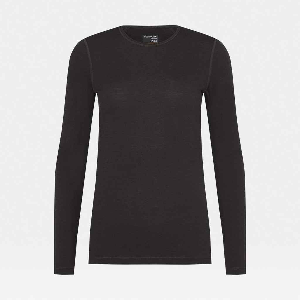 Oasis Long Sleeves Crewe 200 Women Black