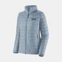 Nano Puff Jacket Women Steam Blue