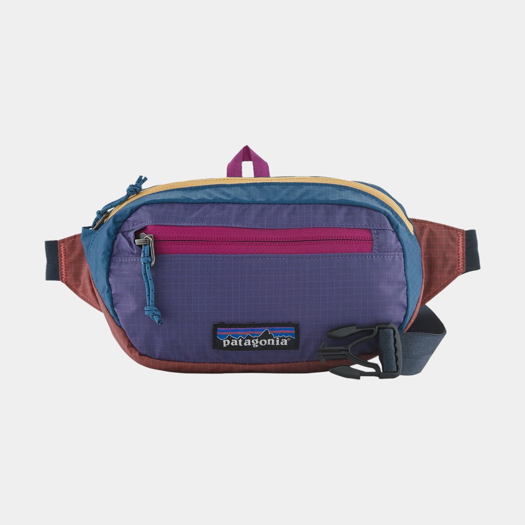 Ultralight Black Hole Mini Hip Pack Patchwork : Coral