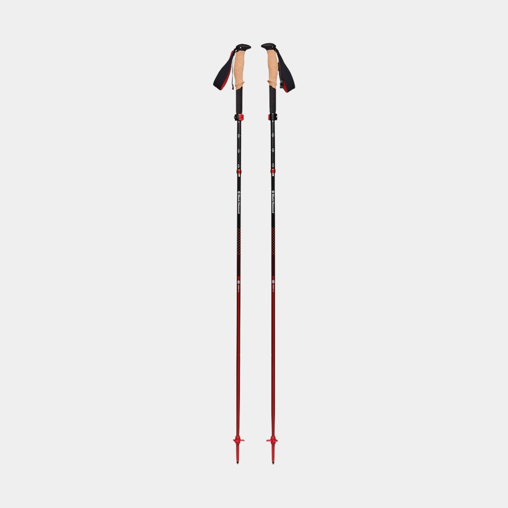 Pursuit FLZ Trekking Poles Black / Octane