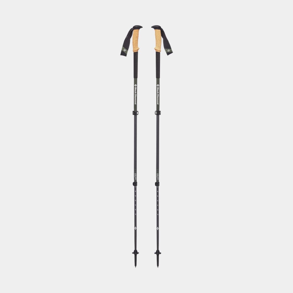 Alpine Carbon Cork Trekking Poles Tundra