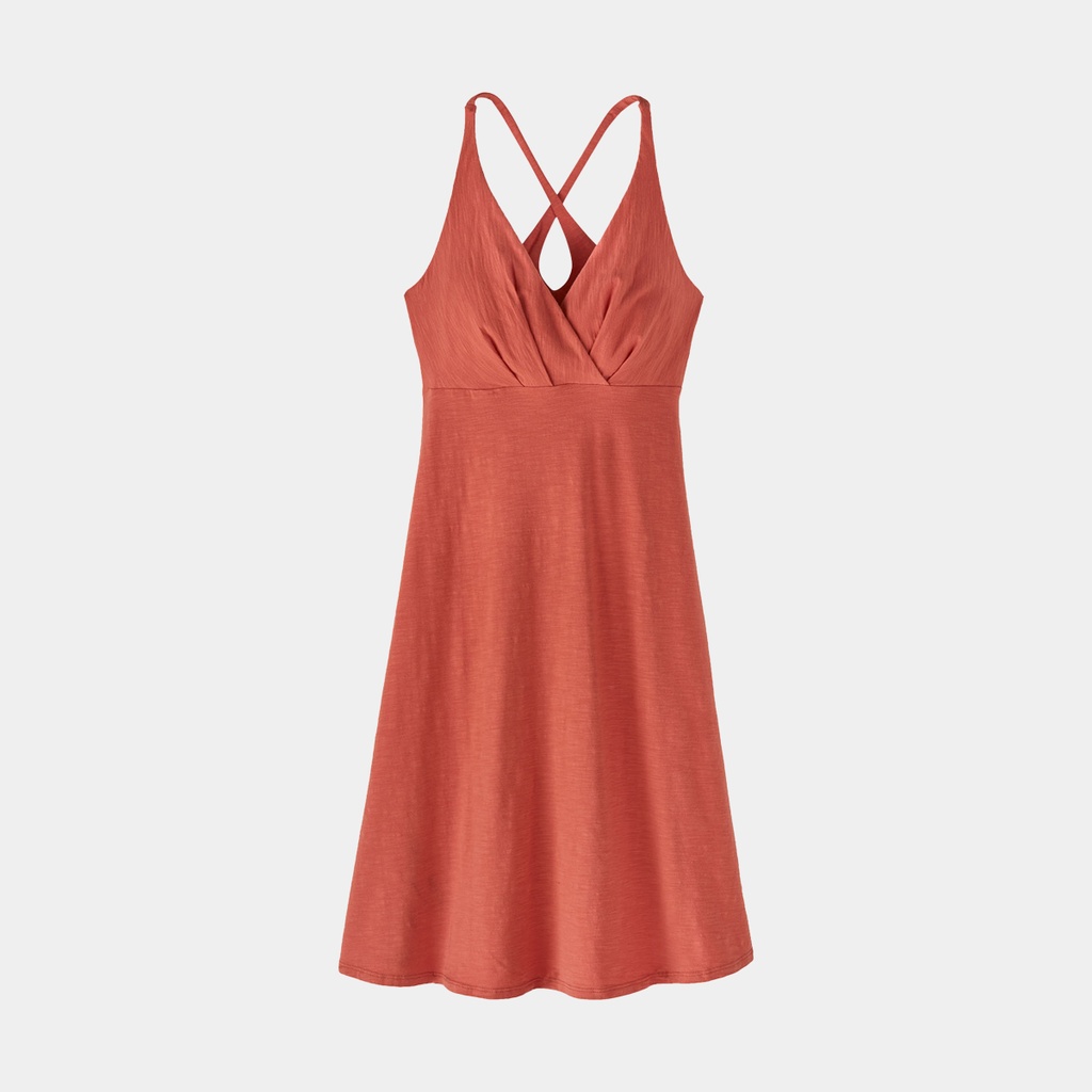 Amber Dawn Dress Women Quartz Coral