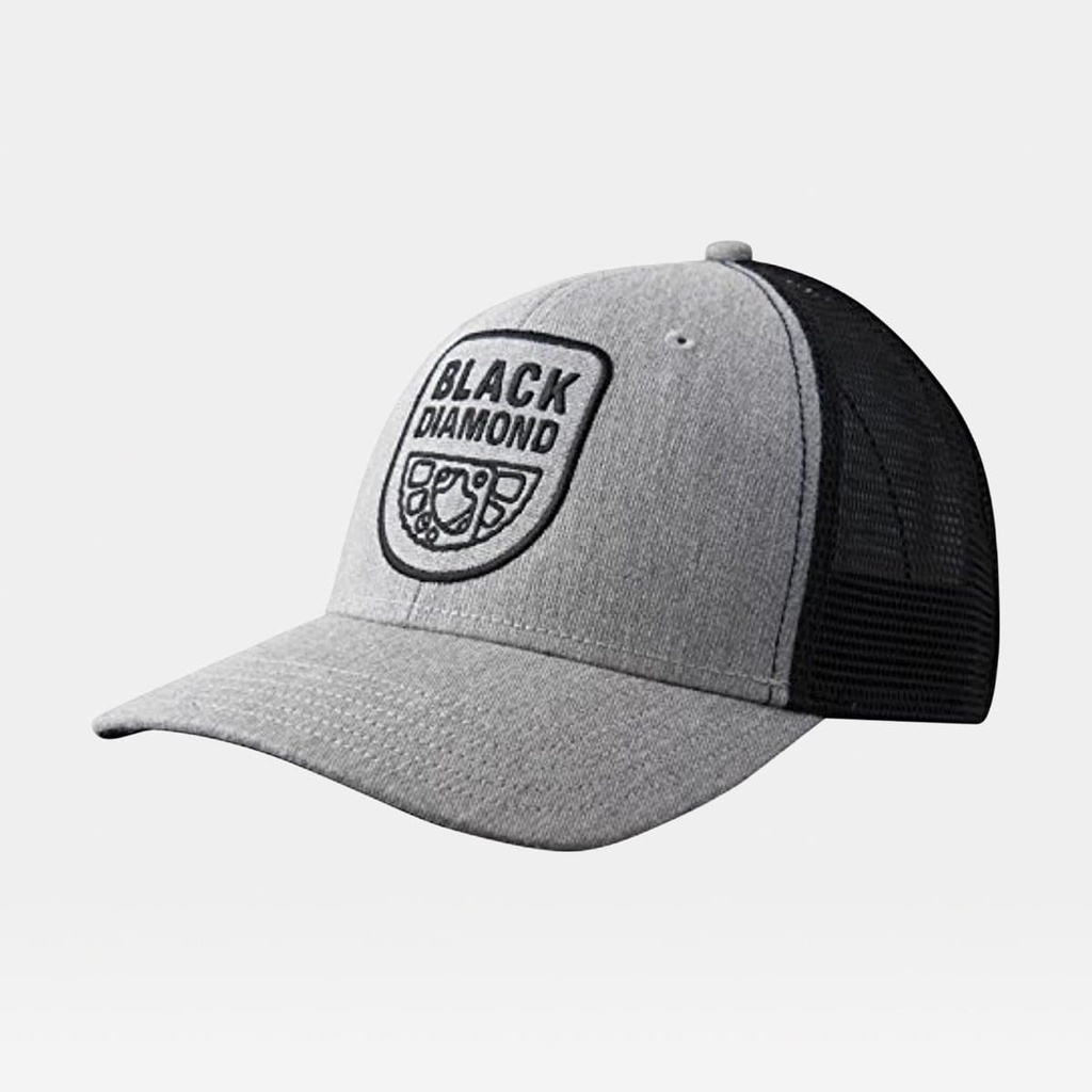 BD Trucker Hat Heathered Aluminum / Black