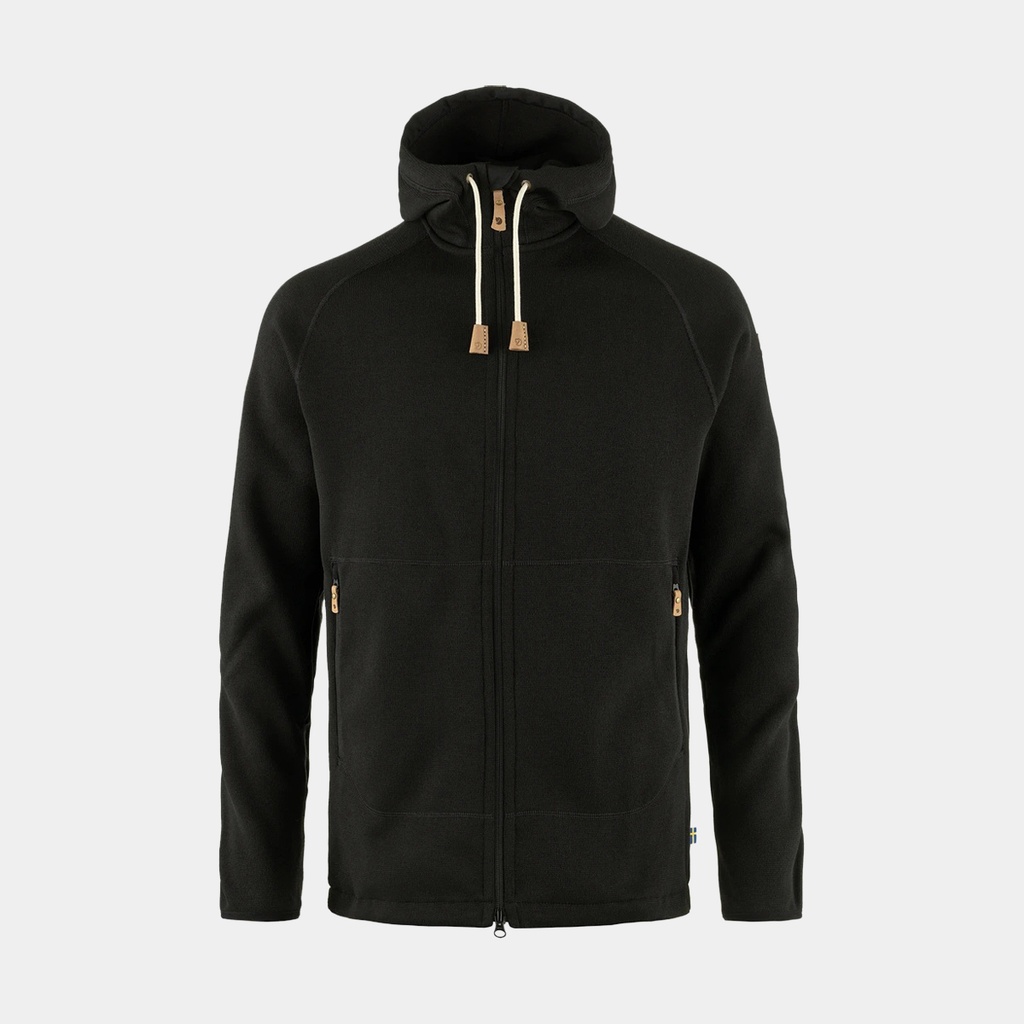 Ovik Fleece Hoodie Black
