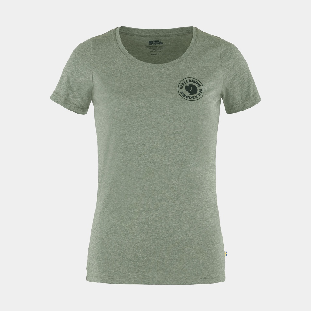 1960 Logo T-shirt Women Patina Green / Melange
