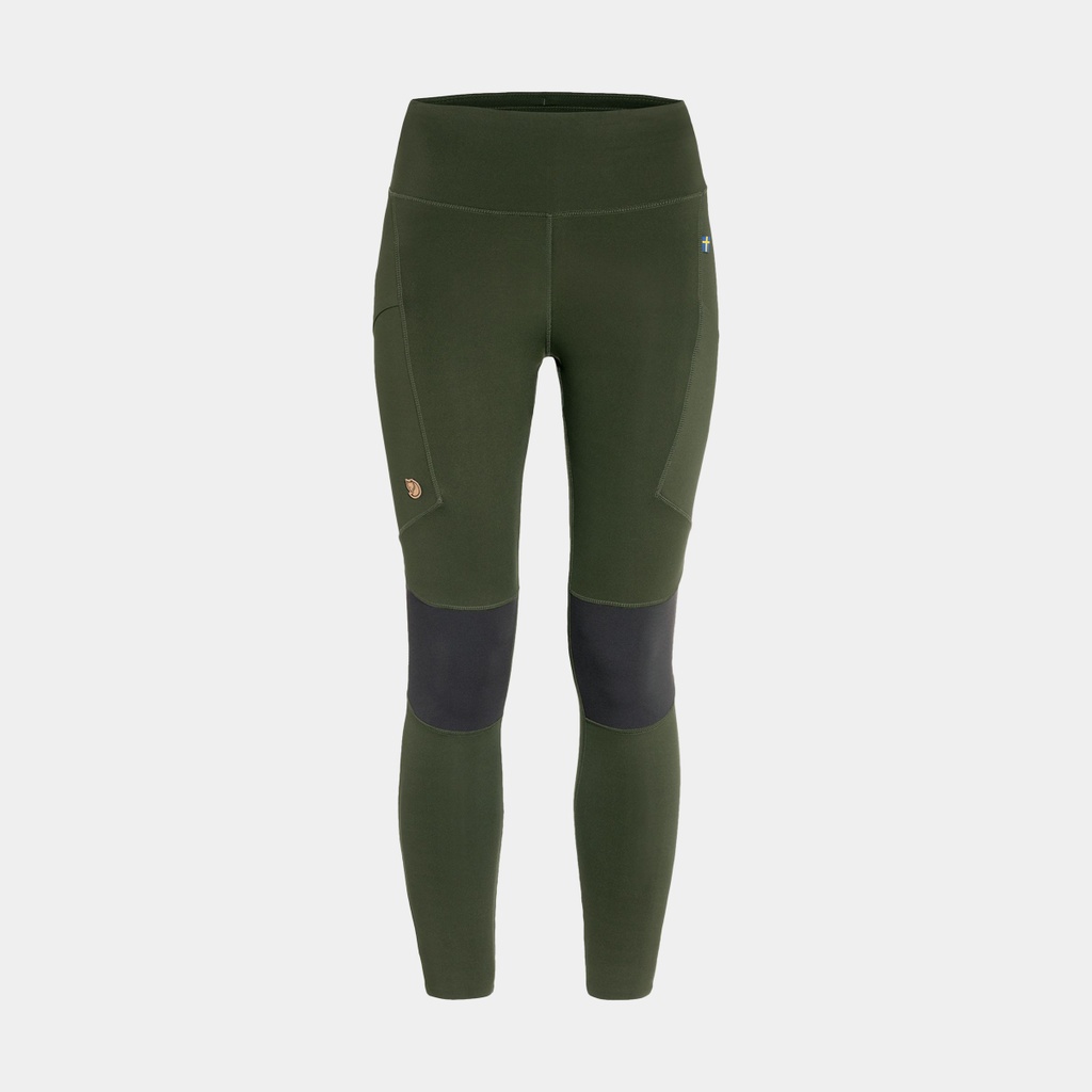 Abisko Trekking Tights Pro Women Deep Forest / Iron Grey