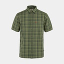 Ovik Lite Shirt Short Sleeves Green / Dark Navy