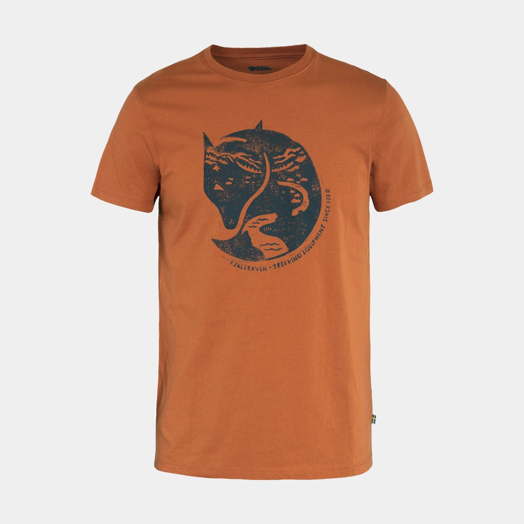 Arctic Fox T-shirt Terracotta Brown