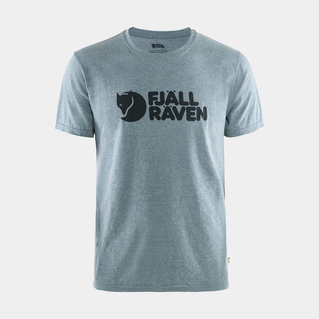 Fjällräven Logo T-shirt Uncle Blue / Melange