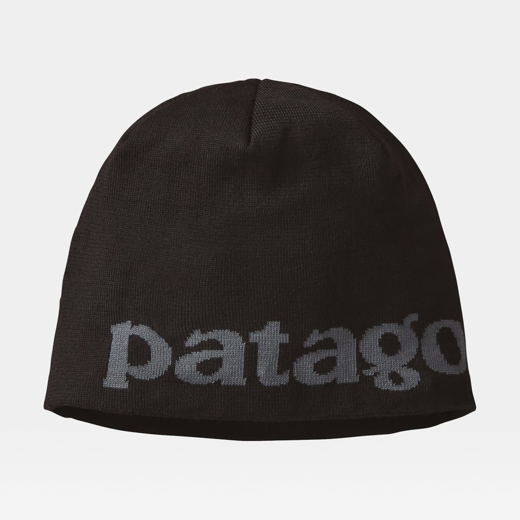 Beanie Hat Logo Belwe: Black