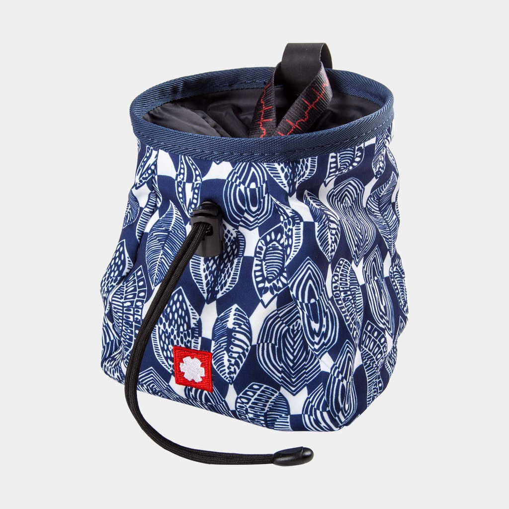 Lucky + Belt Chalk Bag Abstract Blue