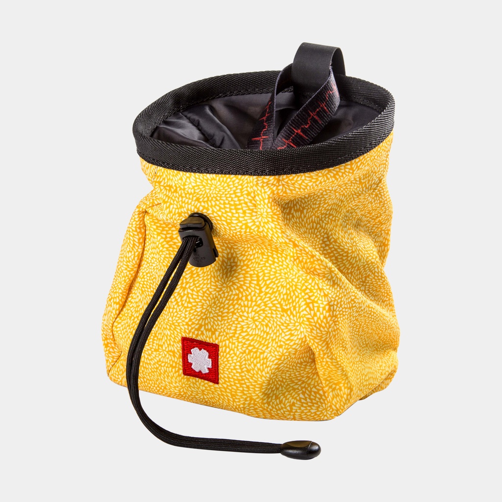 Lucky + Belt Chalk Bag Drops Yellow