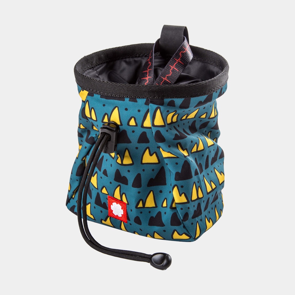 Lucky + Belt Chalk Bag Mountain Green