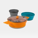 X-Set 21 (3pcs) Orange / Pacific Blue / Grey