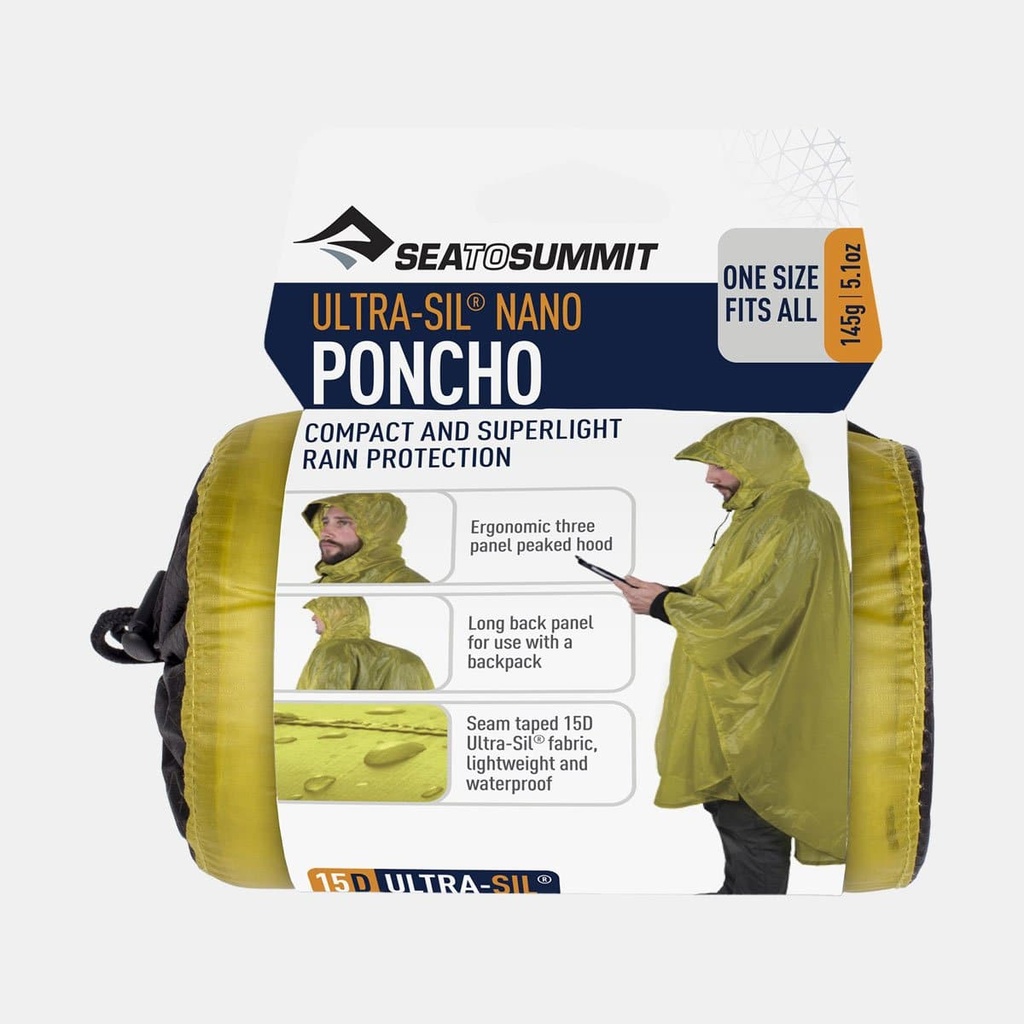 Ultra-Sil Nano Poncho 15D Lime