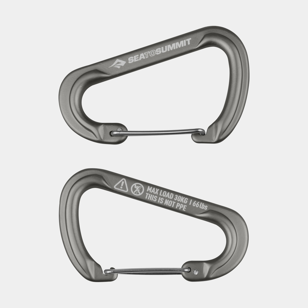 Accessory Carabiner Large Titanium
