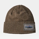 Brodeo Beanie Fitz Roy Trout Patch / Ash Tan