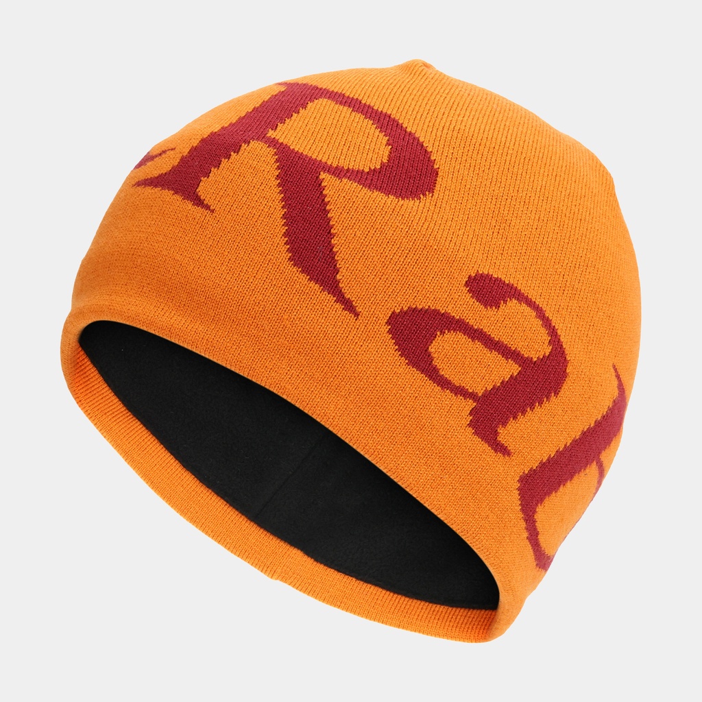 Logo Beanie Marmalade / Oxblood Red