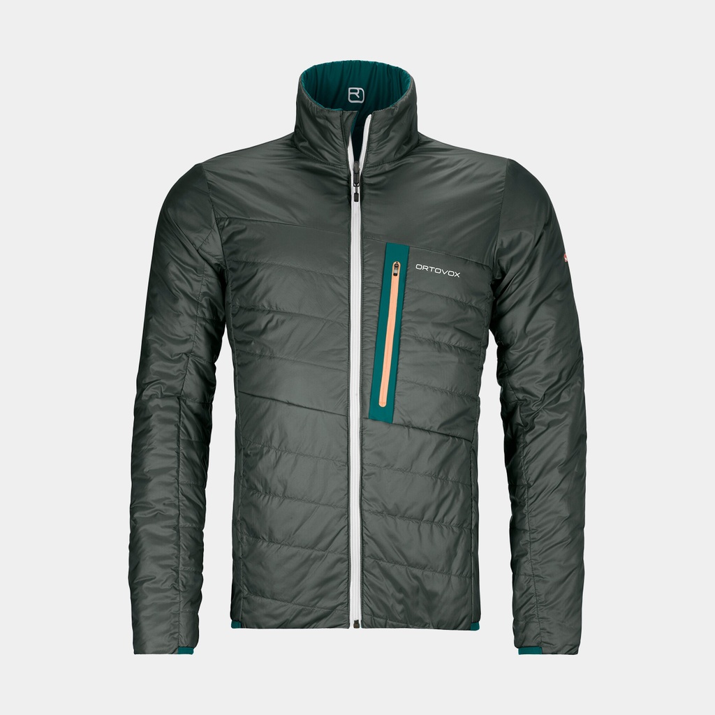 Swisswool Piz Boval Jacket Pacific Green