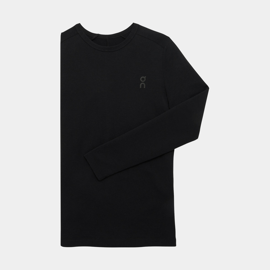 Merino Long Sleeves T-Shirt Black