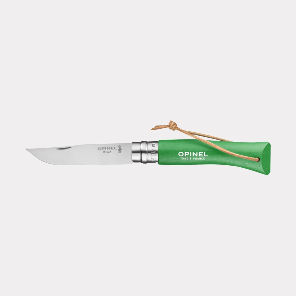 Opinel Colorama Inox 7 Vert Prairie