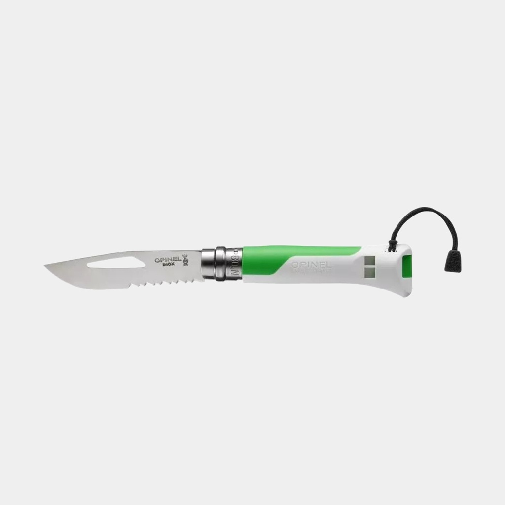 Opinel Outdoor Inox 8 Blanc / Vert