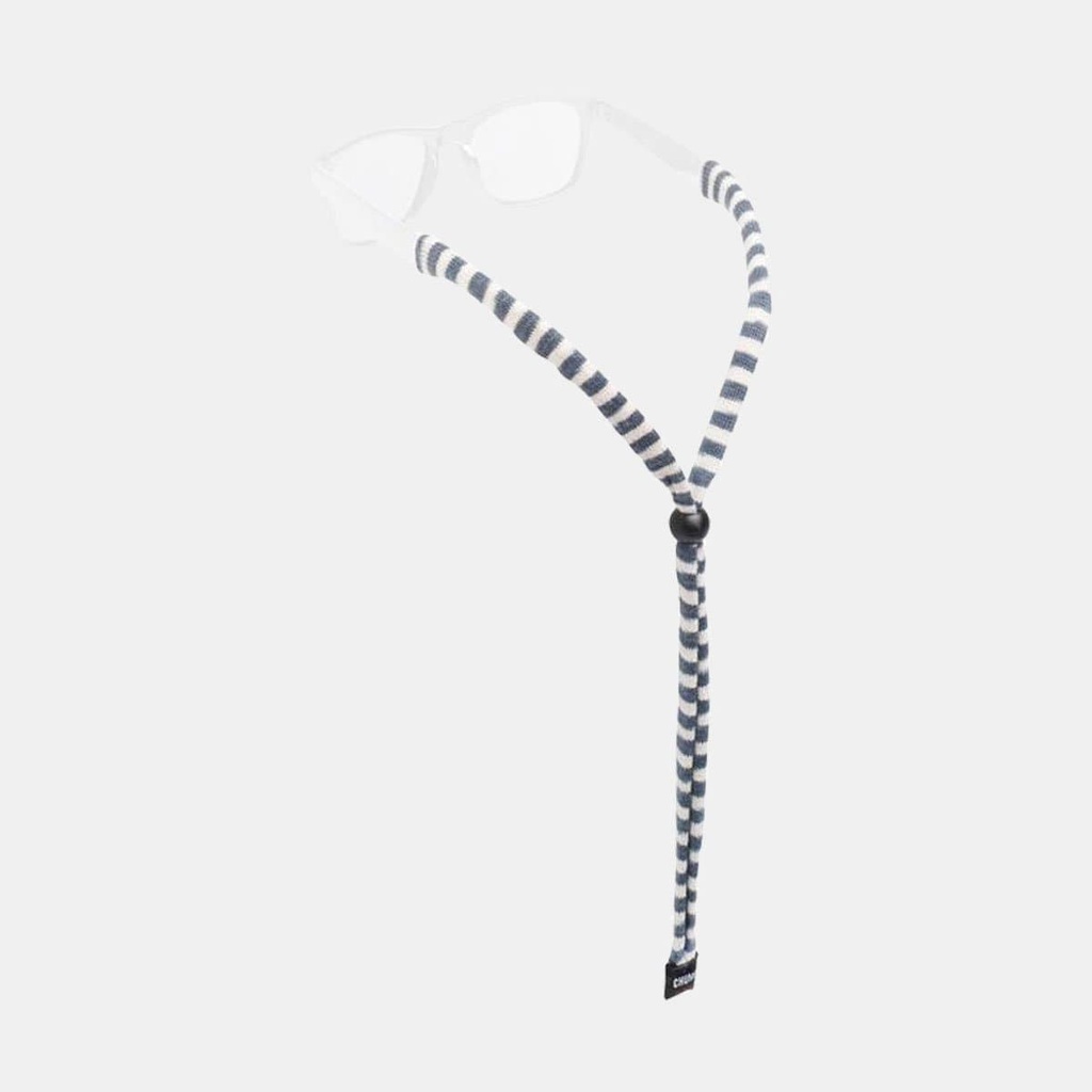 Original Cotton Standard End Stripes Grey / White Stripe
