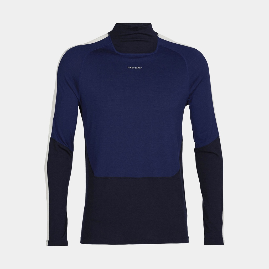 Oasis Sonebula Long Sleeves High Neck 200 Midnight Navy / Royal Navy / Snow