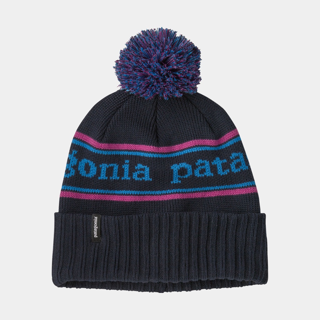 Powder Town Beanie Park Stripe: Pitch Blue