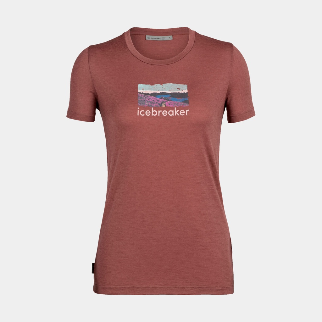 Tech Lite II Short Sleeves Tee Trailhead Women Grape