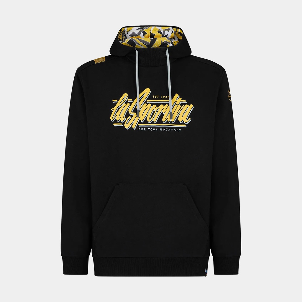 Retro Hoody Black