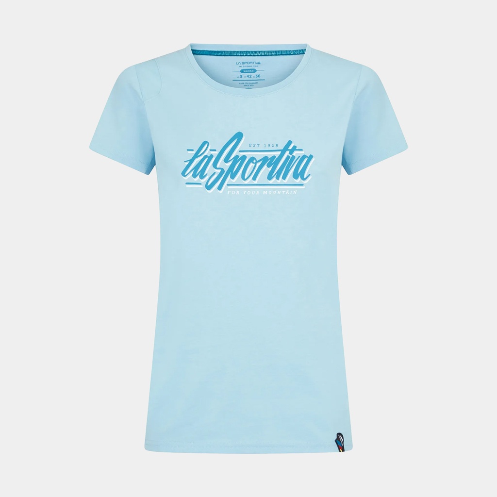 Retro T-Shirt Women Celestial Blue 
