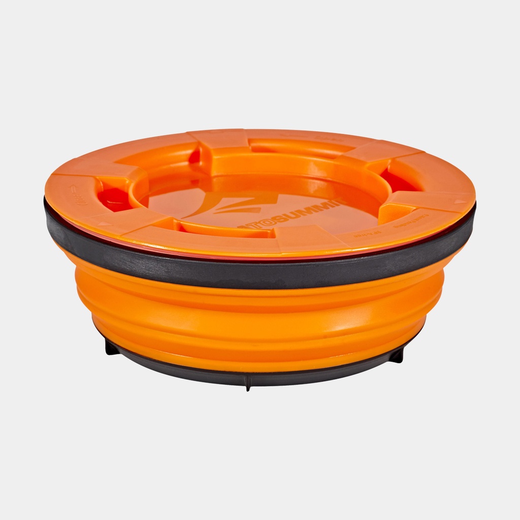 X-Seal & Go Collapsible Food Container Large Orange