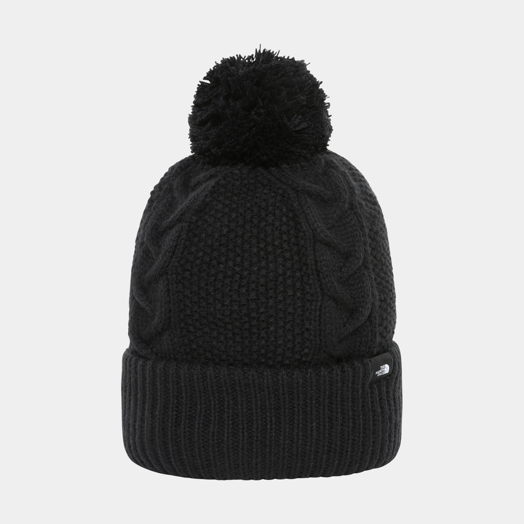 Cable Minna Beanie Women TNF Black