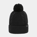 Cable Minna Beanie Women TNF Black