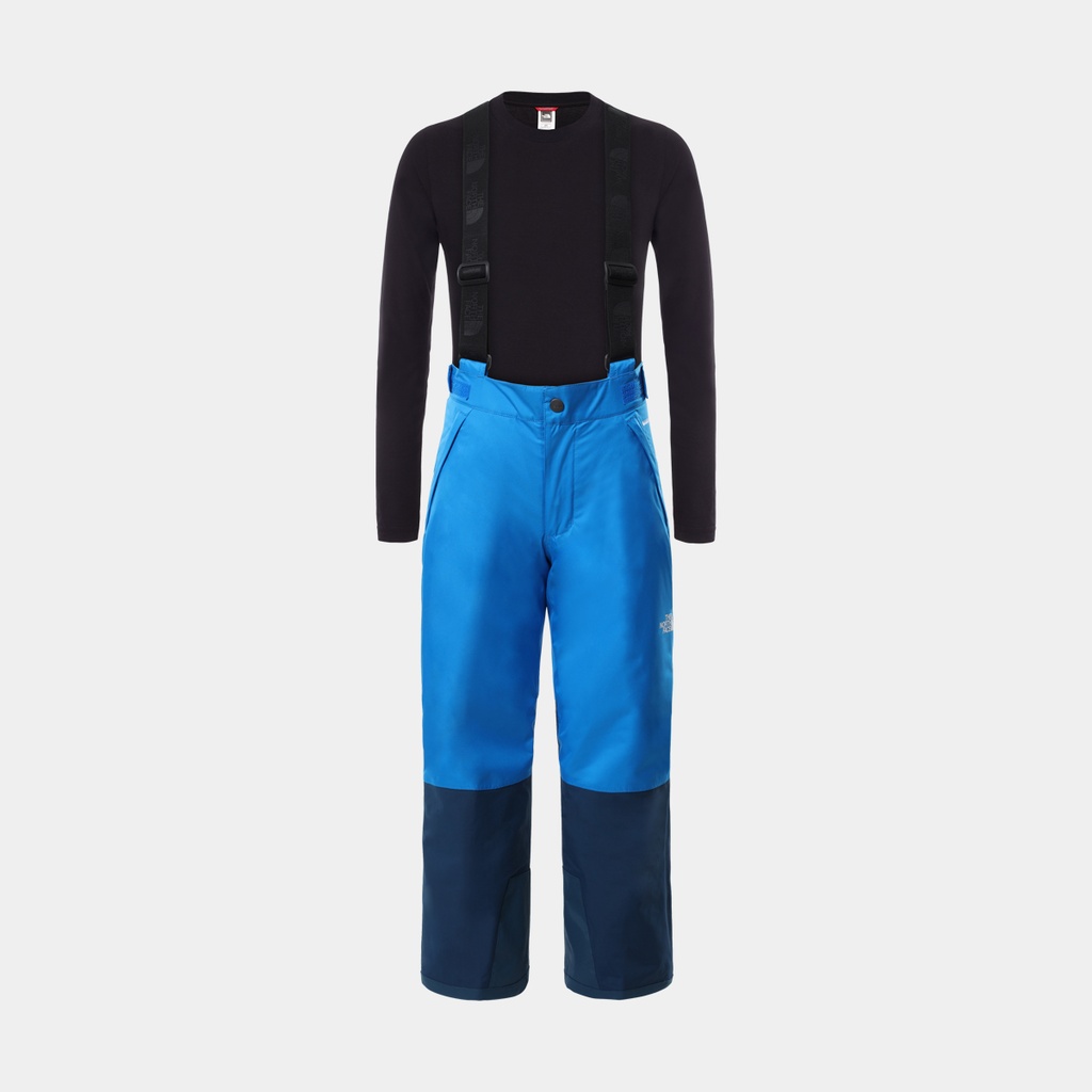 Snowquest Suspender Pants Kids Hero Blue