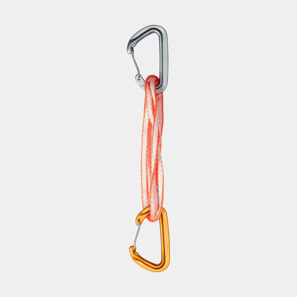 Sender Wire Quickdraws 60cm Light Grey / Gold