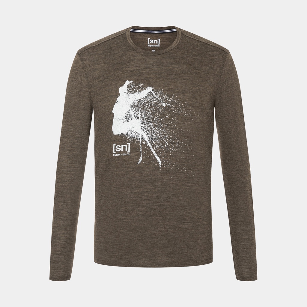 Freestyler Long Sleeves Wren Melange / Seneca Rock / Silver