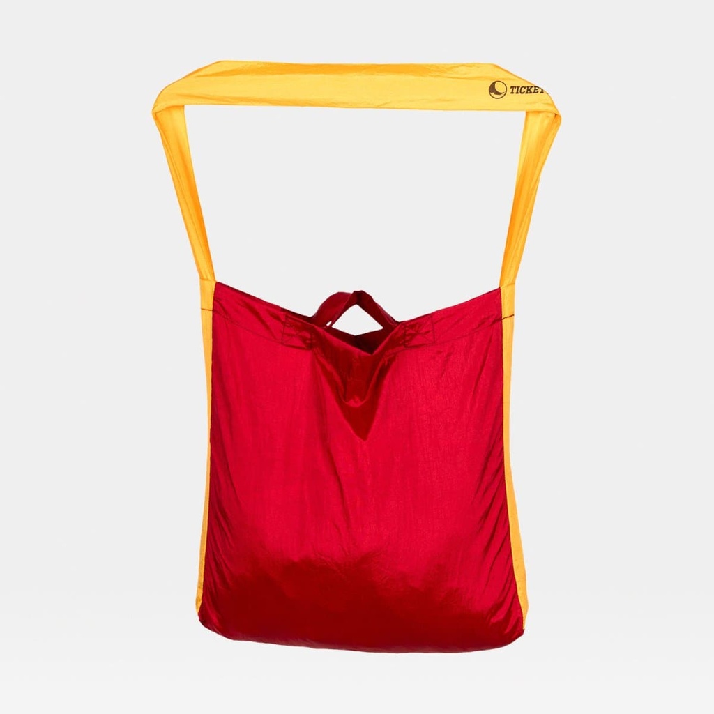 Marketbag Burgundy / Dark Yellow