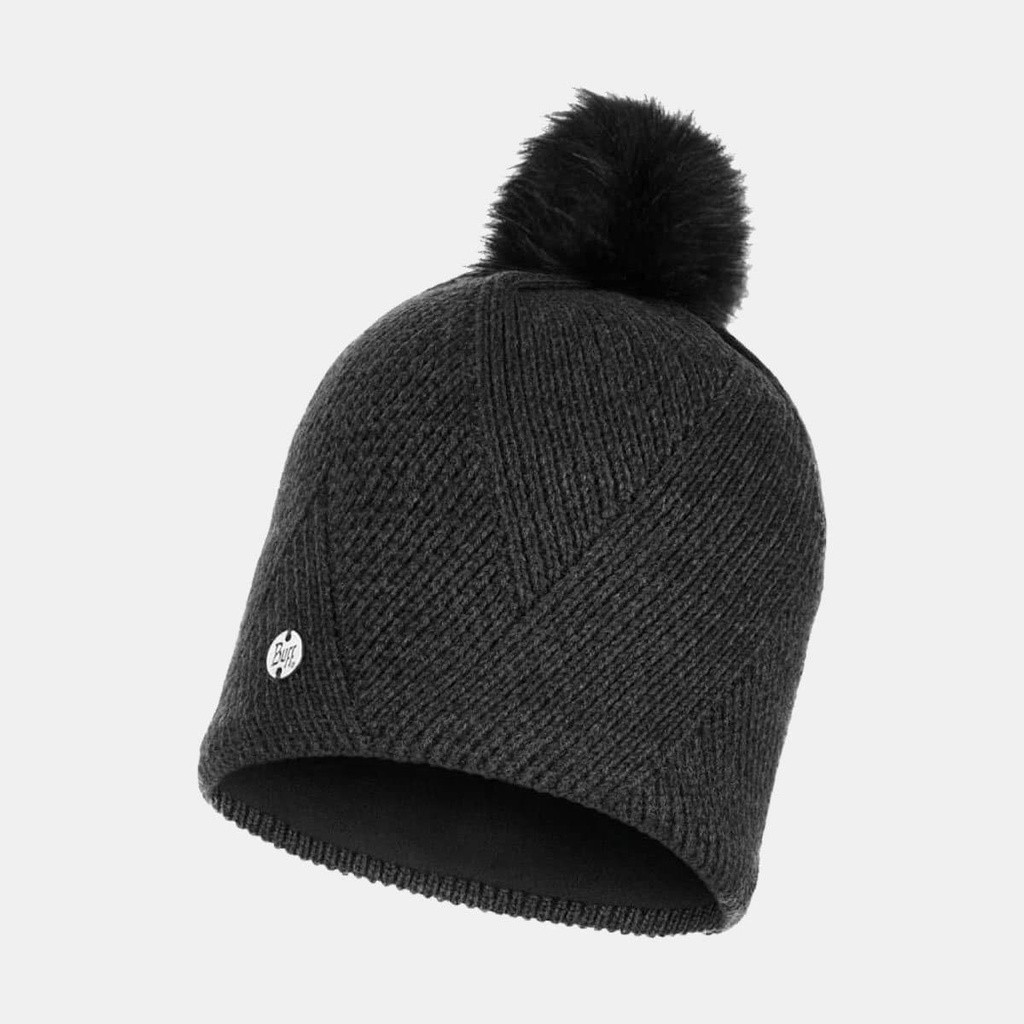 Knitted & Polar Hat Disa Black