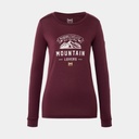 Mountain Love Long Sleeves Women Wine Tasting / Feather Grey / Gold
