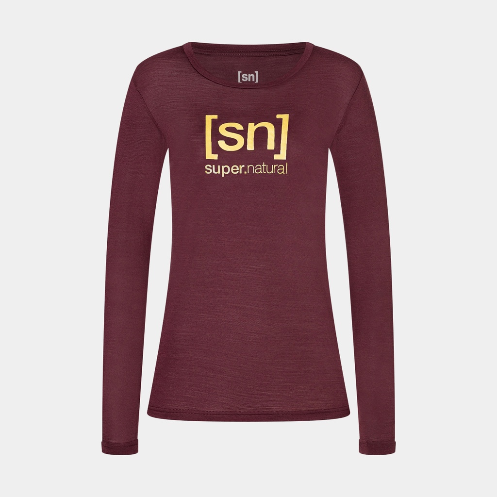The Essential Logo Long Sleeves Women Wine Tasting / Gold