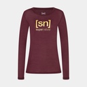 The Essential Logo Long Sleeves Women Wine Tasting / Gold