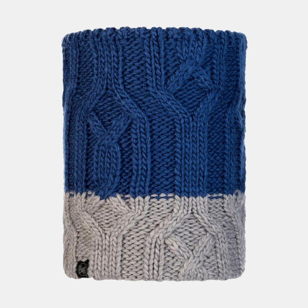 Knitted & Polar Neckwarmer Kids Ganbat Blue