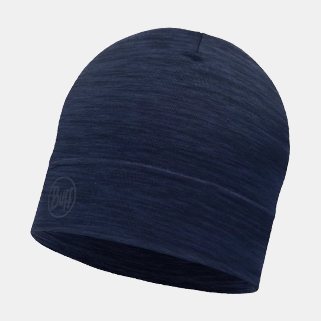 Lightweight Merino Wool Hat Solid Denim