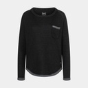 Knit Crew Women Jet Black