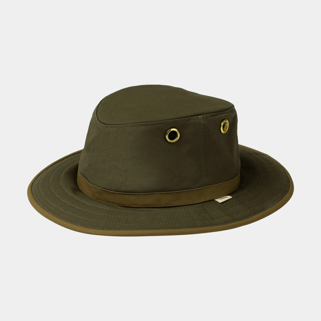 TWC7 Outback Waxed Cotton Green / British Tan
