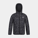 Volcanics VI Jacket Kids Black / Dark Grey Print