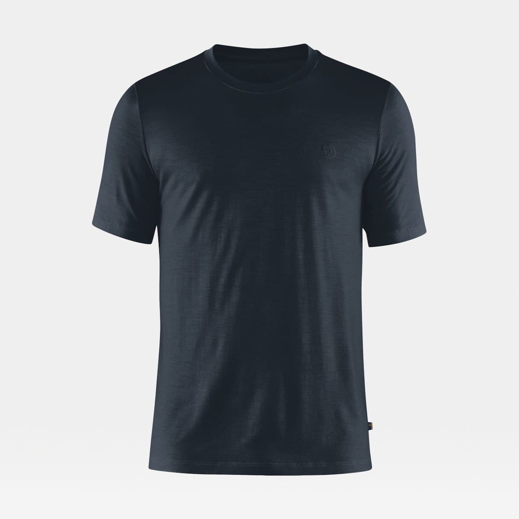 Abisko Wool Short Sleeves Dark Navy